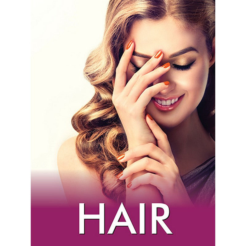 Holographic Window Decal - Hair - H-11 B